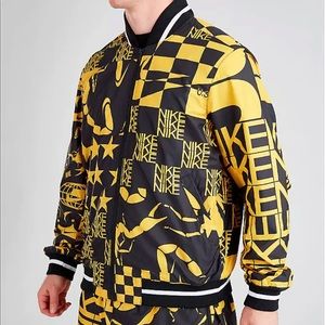 Nike men’s scorpion print bomber jacket